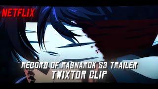 Record of Ragnarok Season 3 Trailer Twixtor Clips