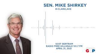 Sen. Shirkey joins Scot Bertram to talk election reforms on 101.7 FM