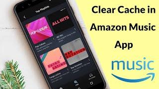 How to Clear Cache of Amazon Music App?