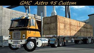 New GMC Astro 95 Custom Cabover Hay Delivery Salina to Salt Lake City JBX2 Graphics ATS 4K 1.43