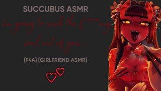 [F4A] [F4M] Succubus Demon Wants to Drain You... [Girlfriend ASMR] [Dom Girl] [Master] [Halloween]