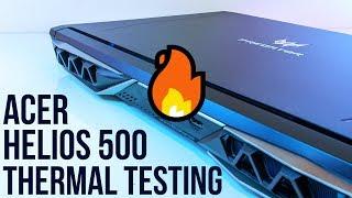Acer Predator Helios 500 Thermal Testing - Undervolting and Overclocking