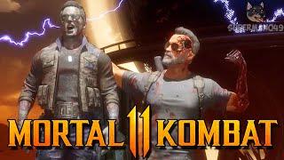 SICK TERMINATOR TELEPORT COMBOS! - Mortal Kombat 11: "Terminator" Gameplay