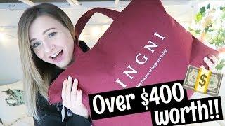 JAPANESE CLOTHING LUCKY BAG + Try On | INGNI 2018