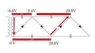 Voltage Multiplier Animation