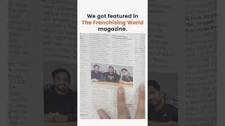 myBillBook got featured in The Franchising World Magazine