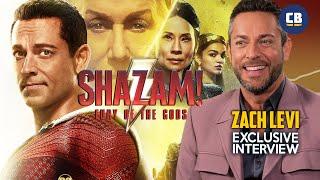 Will Shazam Survive The DCU Reboot? Zach Levi Talks Shazam! Fury Of The Gods!