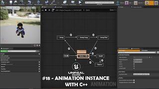 Unreal Engine #18 - Configuring animations in C++ with the Animation Instance and Anim Blueprint