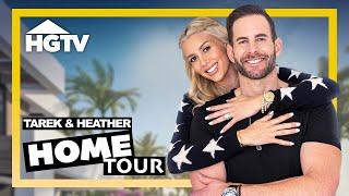 Home Tour: Inside Tarek & Heather Rae El Moussa's Beach House | Flipping El Moussas | HGTV