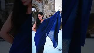 Saree Pose ideas || Snow pose || girls pose #shorts || my clicks Instagram