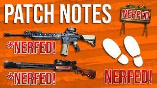 Modern Warfare In Depth: Patch Notes (M4 & 725 Nerf, Claymore Rework, Footsteps, Lighting & More!)