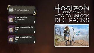 Horizon Zero Dawn - How to Unlock DLC Outfits/Weapons (Redeem Pre Order Bonus Contents)