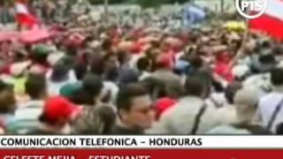 Honduras. A 40 días del golpe. Entrevista con Celeste Mejía, estudiante hondureña.