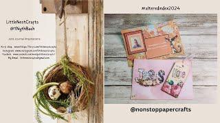 #alteredindexcard2024-Nonstoppapercrafts. Wk.'s 29 & 30