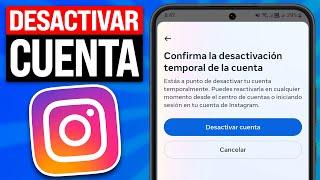 Cómo DESACTIVAR mi CUENTA de INSTAGRAM Temporalmente (2025)