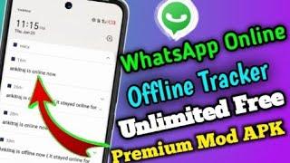 whatsapp online Offline Tracker Unlimited Free Premium Mod APK