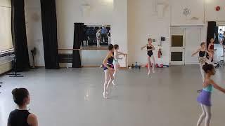 Pique turns with Yasmine Naghdi at 2018 Dance Forward Easter Course