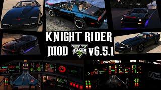 Knight Rider Mod v6.5.1 for GTA 5 - New Functions & Updates