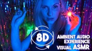 Trippy Visual 8D ASMR , Delay, layers, hand movements