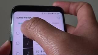 Samsung Galaxy S8: How to Set MP3 Song as a Ringtone