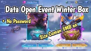 File Tambahan Open Event Winter Box No Password | Data Tambahan Open Event winter box No Password