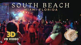 8k 3D Miami Florida Virtual Travel VR Experience: South Beach Spring Break - with Fox News (PREVIEW)