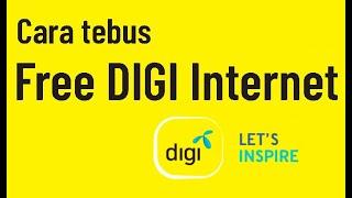 Digi free internet 30GB tutorial