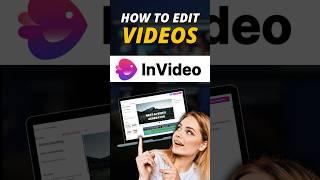 How To Edit Videos With InVideo (2024) #shorts #invideo #invideoai