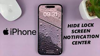 How To Hide Notification Center From iPhone Lock Screen