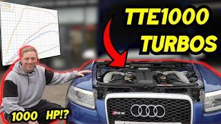 Tuning a TTE1000 Turbo AUDI RS6! PT.1 (1000HP!)