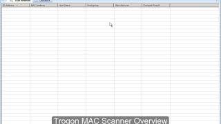 Trogon MAC Scanner overview