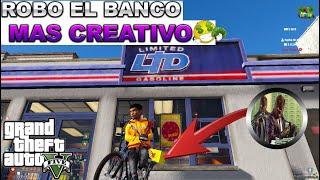  ATRACO EL BANCO mas CREATIVO DE TODO GTA V ROLEPLAY DOMINICANO