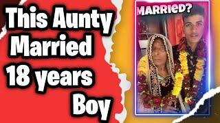 50 Years Old Aunty Married 18 Years Boy.