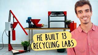 They BUILT 53 recycling machines + 13 labs across Portugal