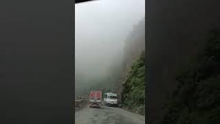 Shimla Road, Tara Devi,  Amazing view,  Badlo ke beech, Cool Cool Weather, Shimla Monsoon, simla