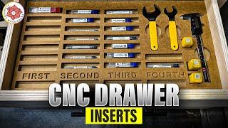 CNC Drawer Inserts | My First Project | Onefinity Elite Foreman