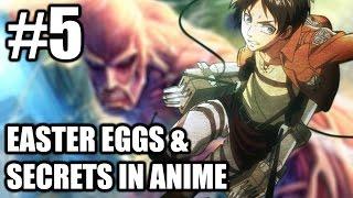 Easter Eggs and Secrets in Anime | Ep. 5 - All Attack On Titan references in other Anime [HD]