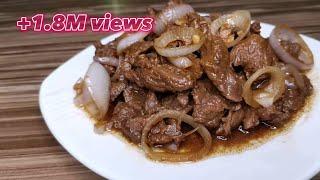 BEEF STEAK || HOW TO COOK BEEF STEAK || BEEF STEAK RECIPE || AMY GUEVARRA