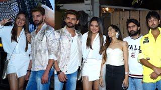 Love Bird Sonakshi Sinha & Zaheer Iqbal Caring Moment Of Each Other &They Promote  Song Blockbuster