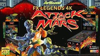 Preorder for FX Legends 4K Collector's Edition Pinball (CEP)™ – Attack From Mars™ Now!