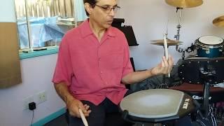 Drum Lesson: Relaxation 3: Traditional Grip Left Hand Bounce Exercise