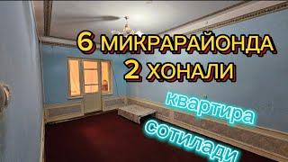 2ХОНАЛИ КВАРТИРА #сотилади 6-МИКРАРАЙОН #new #arzonuylar #rek #rek #shorts #like #love #2024 #reels