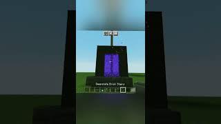 How to make designer Nether potel #viralshort #minecraftvideos #1000subscriber