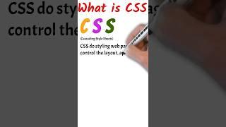 What is CSS - Cascading Style Sheets #css #html #style.css