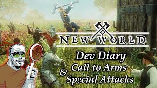 New World MMO Deep Dive - Special Attacks | Call to Arms