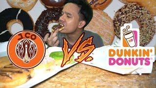 DUEL RAKSASA DONAT  - DUNKIN DONUT VS J.CO - DUEL MAKANAN - kuliner