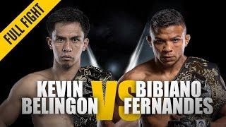 ONE: Full Fight | Kevin Belingon vs. Bibiano Fernandes 2 | Undisputed Champion | November 2018