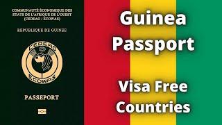 Guinea Passport Visa Free Countries (2023)