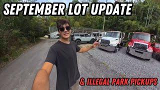 Five Guys Parking Garage Illegal Park & September Lot Update | The Month Of Abandoned Vehicles