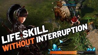 Lost Ark How To Life Skill Without Getting Interrupted | Super Armor on Tools